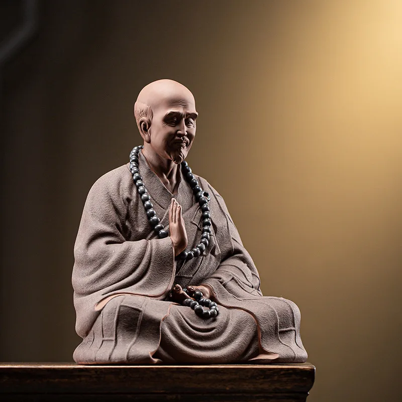 Chinese Zen historical figure Master Hongyi statue Ceramic handmade Home living room office decoration crafts Gift souvenir
Chinese Zen historical figure Master Hongyi statue Ceramic handmade Home living room office decoration crafts Gift souvenir