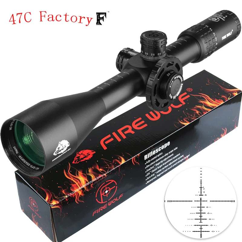 5-25X50 FFP Tactical Big Handwheel Turrets Optical Rifle Scope Red Green Hunting Riflescope Glass Reticle Sniper Sight
5-25X50 FFP Tactical Big Handwheel Turrets Optical Rifle Scope Red Green Hunting Riflescope Glass Reticle Sniper Sight