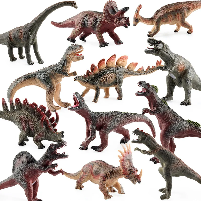 12styles 20-28cm Jurassic Animal Dinosaur Toys Soft glue simulation Model Action Figures Collect Ornaments Educational kids gift
12styles 20-28cm Jurassic Animal Dinosaur Toys Soft glue simulation Model Action Figures Collect Ornaments Educational kids gift