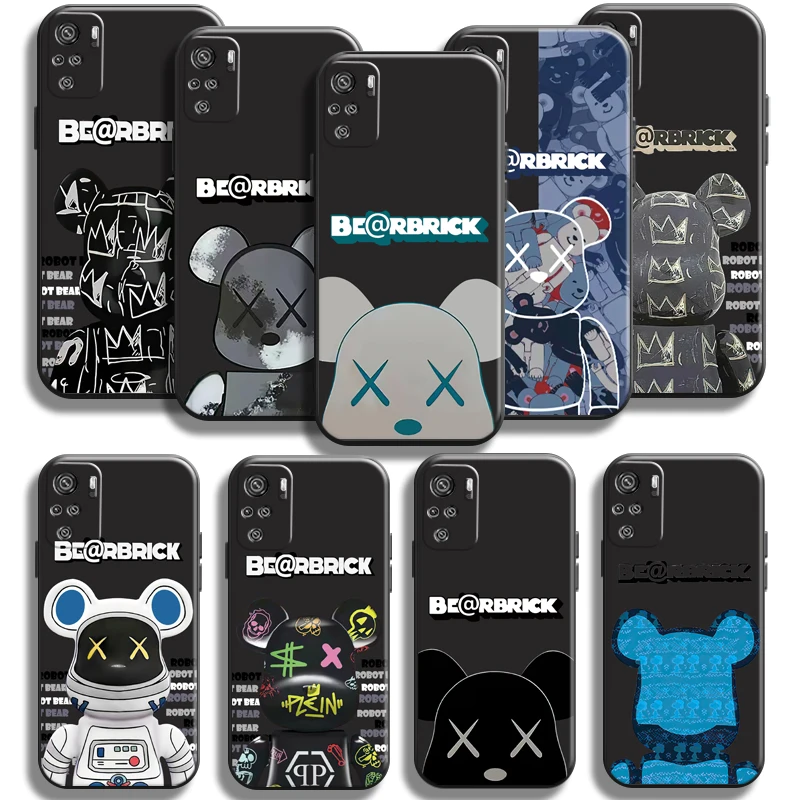 Luxury Fashion Cute Bear For Xiaomi Redmi Note 10 5G 10S 10T Pro Phone Case Funda Soft Back Carcasa Liquid Silicon TPU Black
Luxury Fashion Cute Bear For Xiaomi Redmi Note 10 5G 10S 10T Pro Phone Case Funda Soft Back Carcasa Liquid Silicon TPU Black