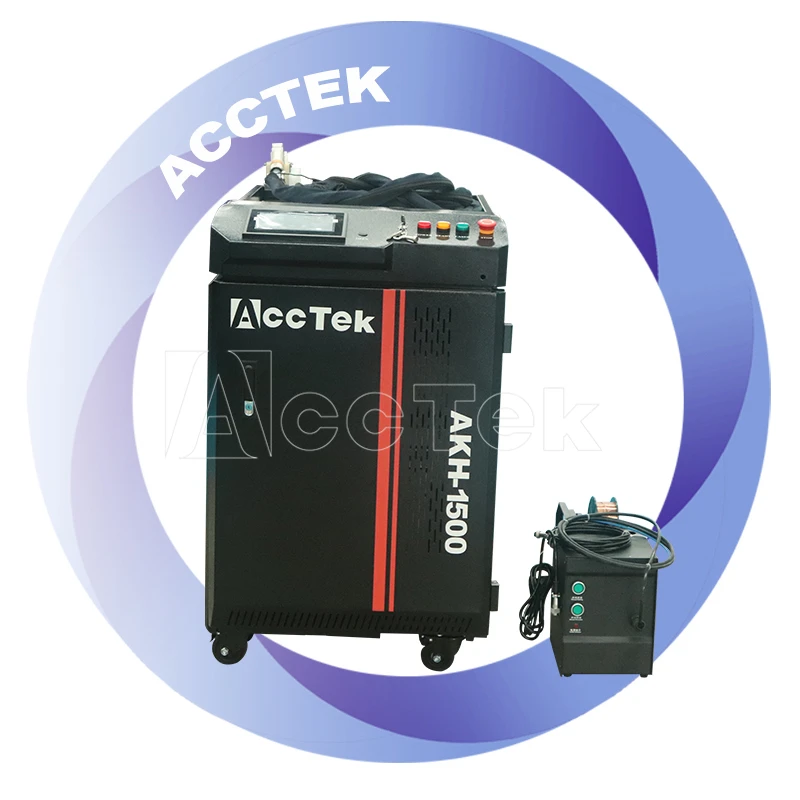 AccTek Laser Welder 1500w 2kw Handheld Fiber 1500w 1000w Laser Welding 3 In 1 Laser Cleaning Cutting Welding Machine
AccTek Laser Welder 1500w 2kw Handheld Fiber 1500w 1000w Laser Welding 3 In 1 Laser Cleaning Cutting Welding Machine