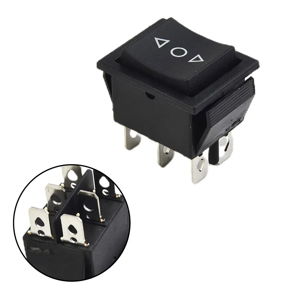Black Rocker Switch 1.26x1.02x1.30inches 6 Pins AC 250V Electrical Equipment Plastic+Metal Replacement Practical
Black Rocker Switch 1.26x1.02x1.30inches 6 Pins AC 250V Electrical Equipment Plastic+Metal Replacement Practical