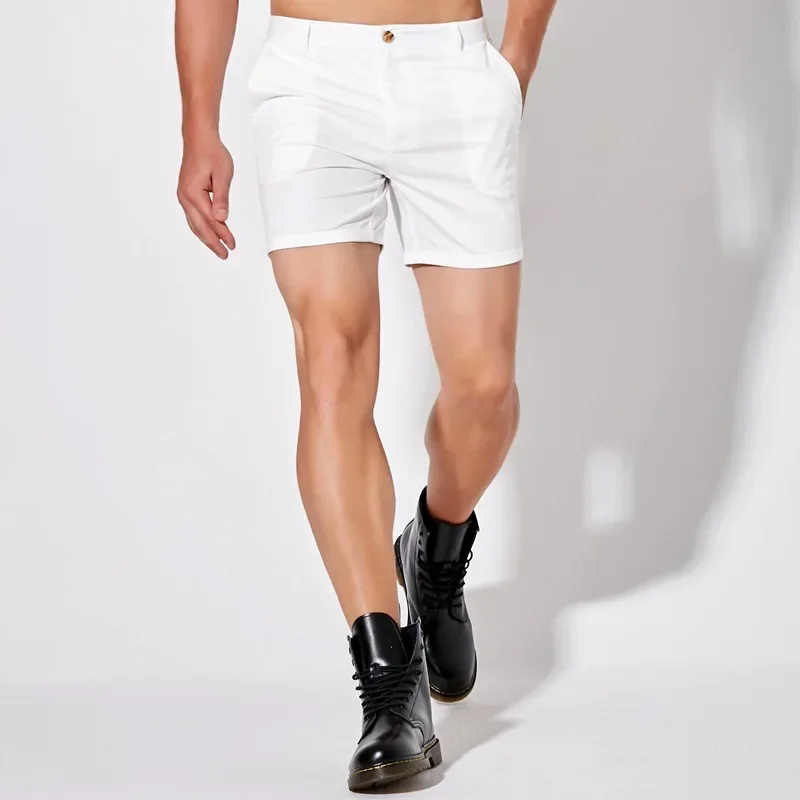 Mens Business Shorts Summer Cotton Casual Social Shorts Solid Breathable Golf-MY
Mens Business Shorts Summer Cotton Casual Social Shorts Solid Breathable Golf-MY