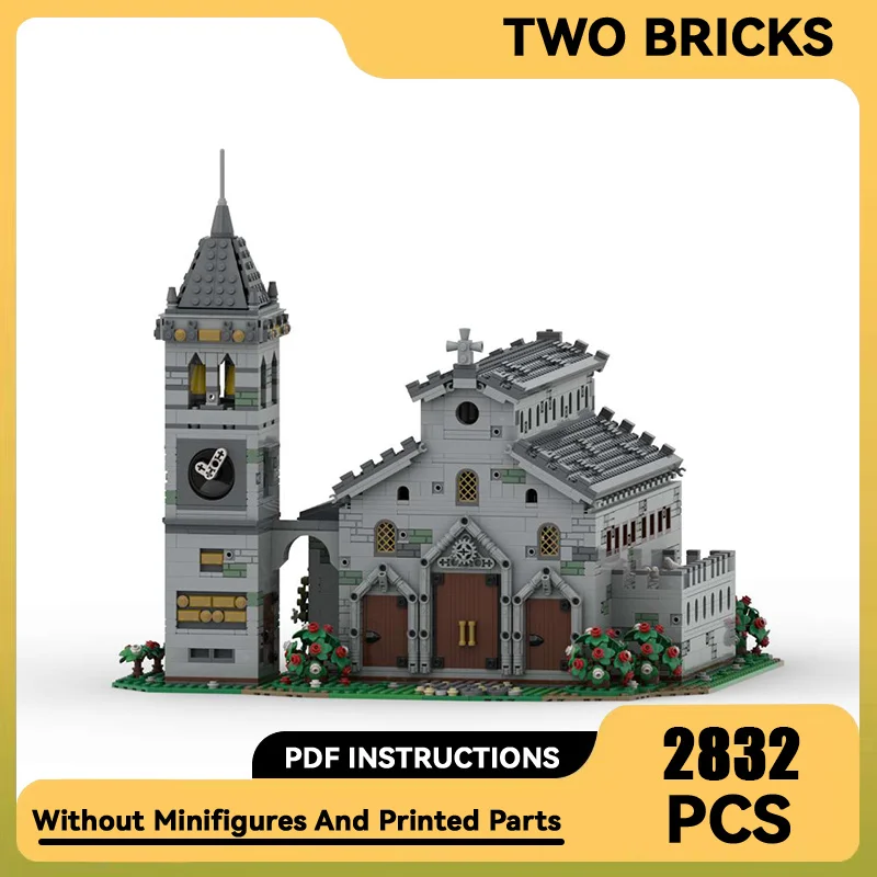 Castle Series Moc Building Blocks Medieval Cathedral Model Technology Bricks Architectural DIY Assembly Street View Toy For Kid
Castle Series Moc Building Blocks Medieval Cathedral Model Technology Bricks Architectural DIY Assembly Street View Toy For Kid