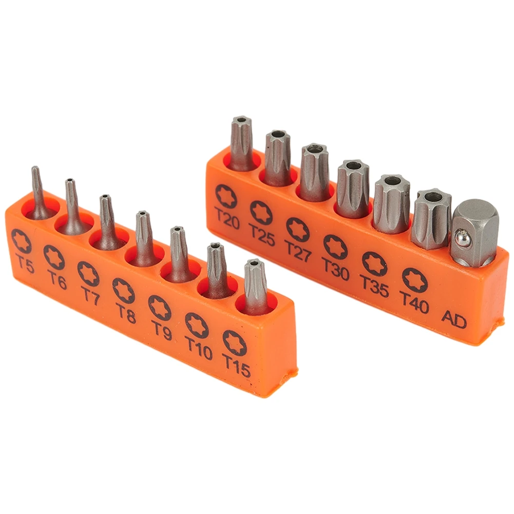 14Pcs 25mm Torx Screwdriver Bits With Hole T5-T40 1/4 Inch Socket Wrench Adapter Extension Electric Screw Driver Star Bit Set
14Pcs 25mm Torx Screwdriver Bits With Hole T5-T40 1/4 Inch Socket Wrench Adapter Extension Electric Screw Driver Star Bit Set
