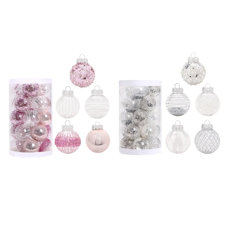 Xmas Tree Balls PET Christmas Balls Pendants Ornaments Home Wedding-Decorations
Xmas Tree Balls PET Christmas Balls Pendants Ornaments Home Wedding-Decorations