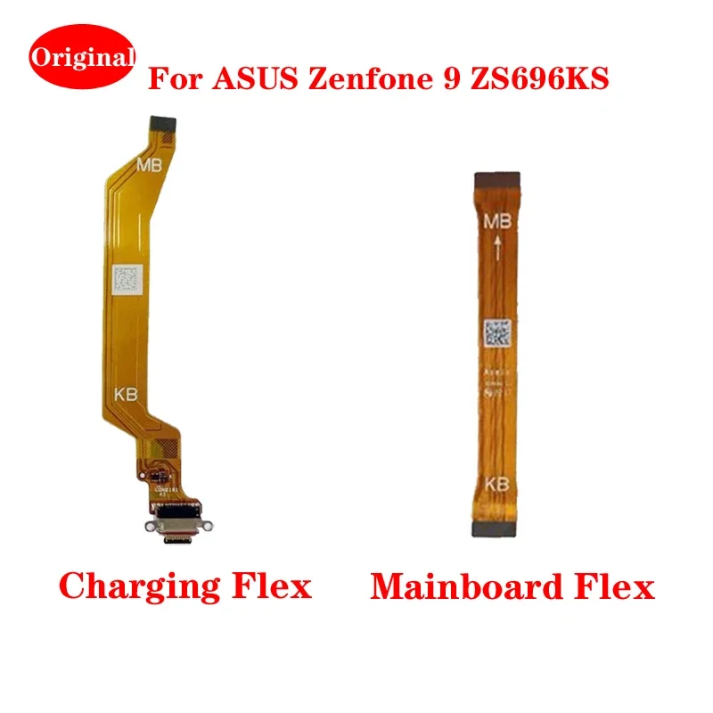 Оригинальный для Asus ZenFone 9 zs696ks USB-порт зарядки док-станция хвостовая вилка