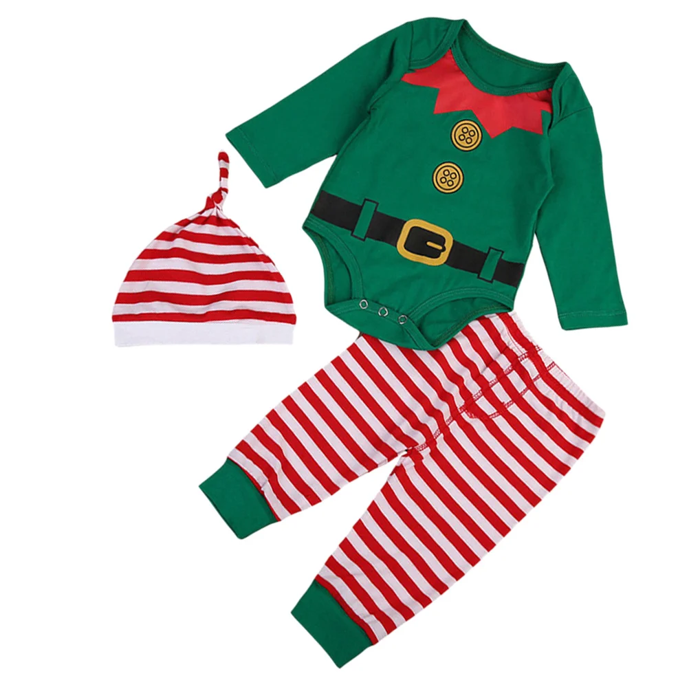 Christmas Baby Costume Elf Outfit Newborn Toddler Jumpsuit Romper Santa Kids Clothes Boy Babys First Infant Coverall Outfits
Christmas Baby Costume Elf Outfit Newborn Toddler Jumpsuit Romper Santa Kids Clothes Boy Babys First Infant Coverall Outfits