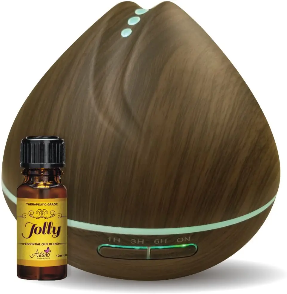 400ML Diffuser for Essential Oils Gift Set Christmas Gifts for Wife, Mom, Her, Women | Includes Jolly Essential Oil by | NEW
400ML Diffuser for Essential Oils Gift Set Christmas Gifts for Wife, Mom, Her, Women | Includes Jolly Essential Oil by | NEW