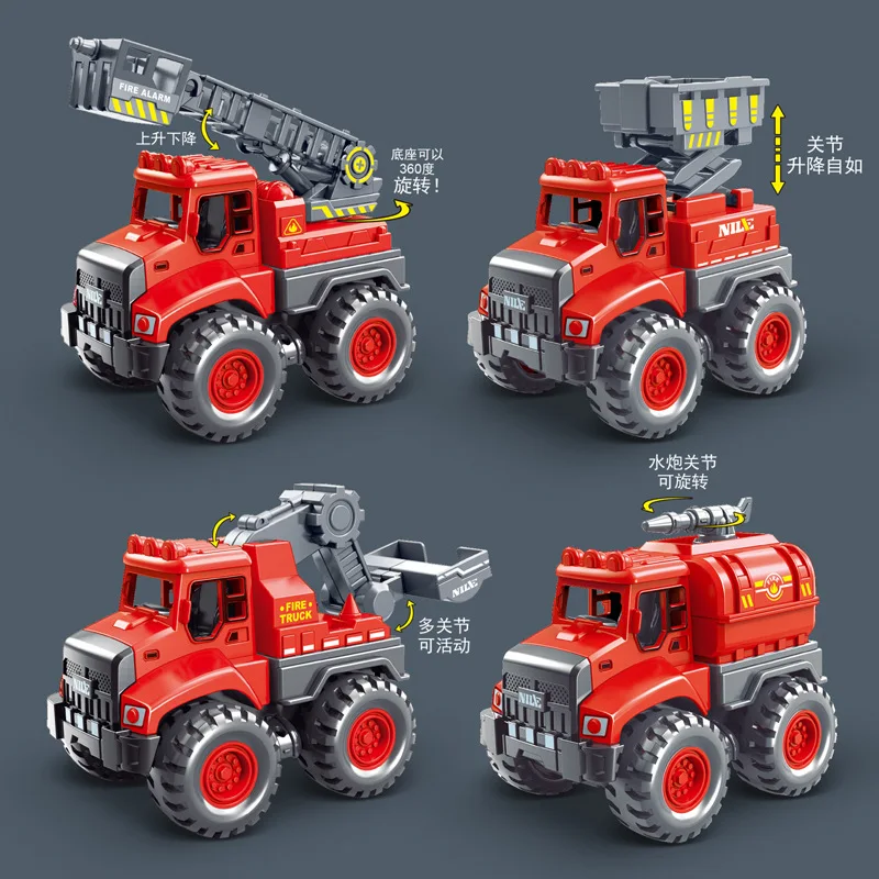 Inertia Engineering Car Models Fire Fighting Truck Toys for Children Kids Vehicle Toys Gift Excavator Tractor Toy
Inertia Engineering Car Models Fire Fighting Truck Toys for Children Kids Vehicle Toys Gift Excavator Tractor Toy