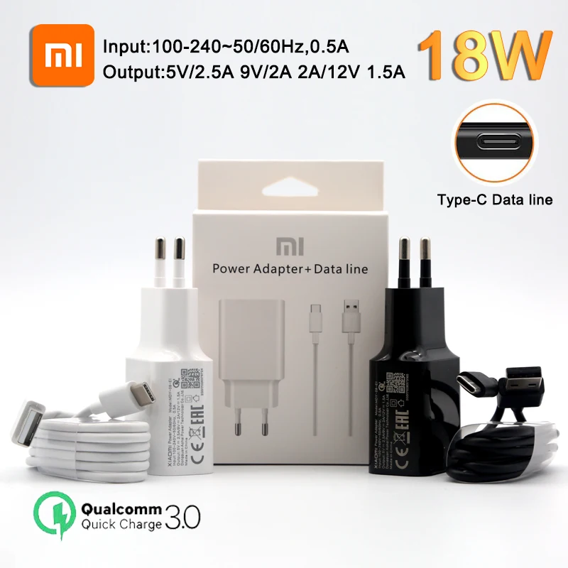 Xiaomi Fast Charger 18w QC 3.0 Red Mi Note 8 Type-C Charger Adapter Charging Cable for Mi 8 9 SE 9T K20 Pro Red Mi Note 7 8 8T 8
Xiaomi Fast Charger 18w QC 3.0 Red Mi Note 8 Type-C Charger Adapter Charging Cable for Mi 8 9 SE 9T K20 Pro Red Mi Note 7 8 8T 8