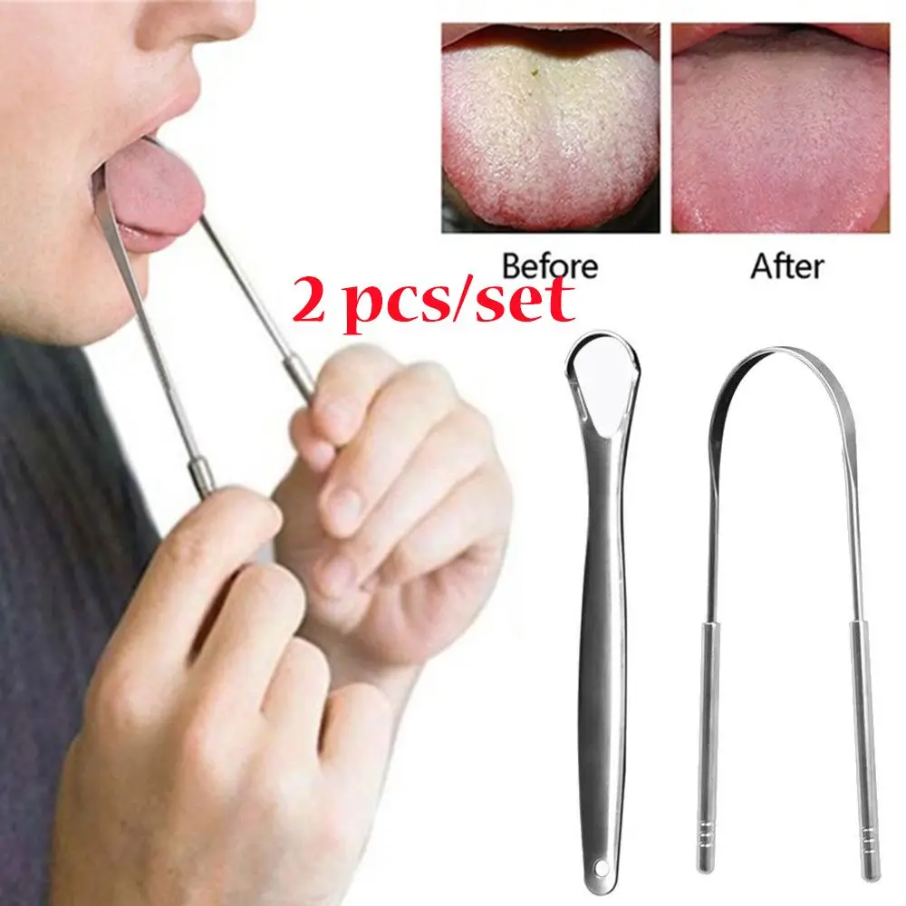 Tongue Scrapers Bad Breath Treatment for Adults Kids Stainless Steel Tongue Cleaner for Hygiene Easy to Use Oral Care
Tongue Scrapers Bad Breath Treatment for Adults Kids Stainless Steel Tongue Cleaner for Hygiene Easy to Use Oral Care