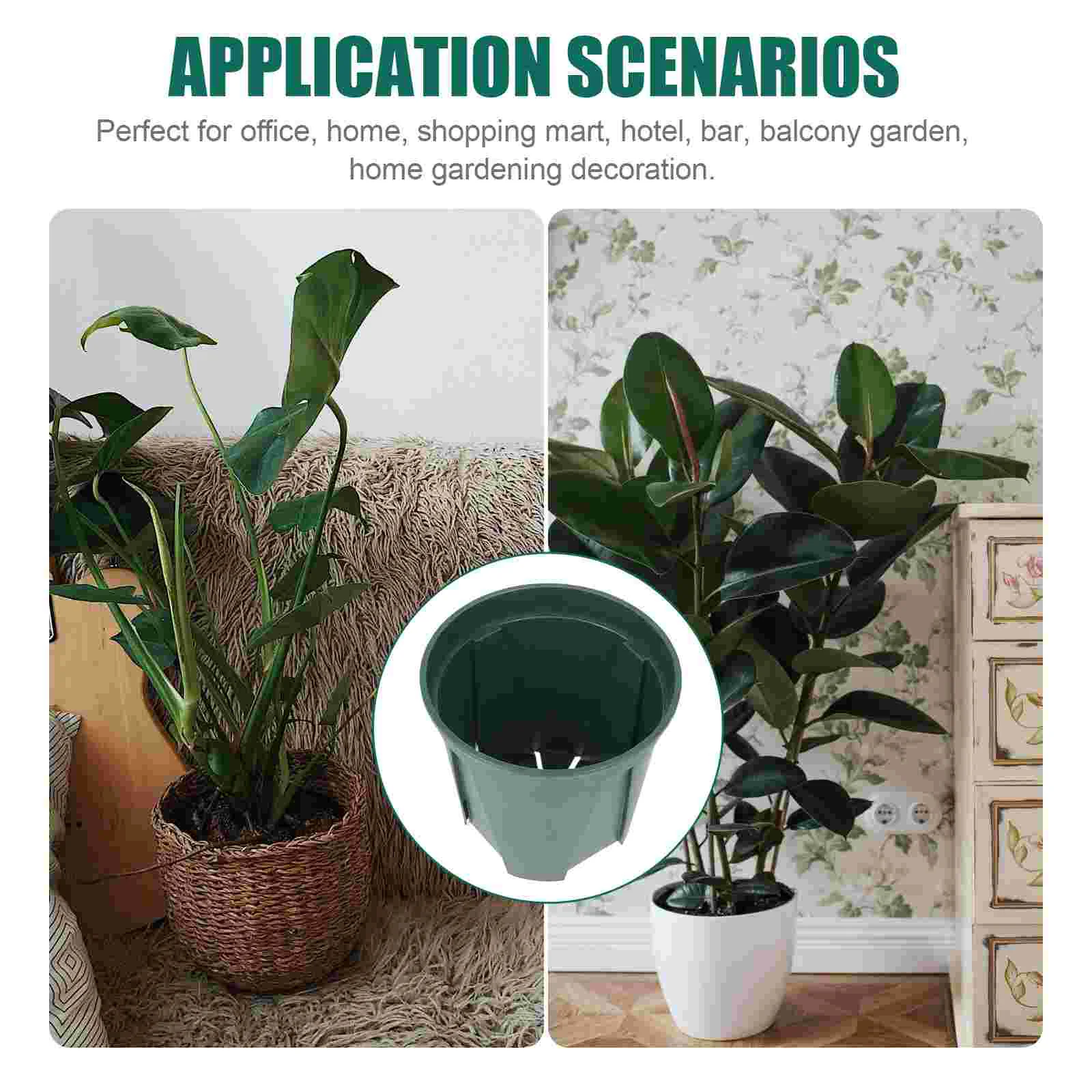 Root Control Plant Pot Plastic Flower Pots for Indoor Plants Nursery Garden Flowerpots 
Root Control Plant Pot Plastic Flower Pots for Indoor Plants Nursery Garden Flowerpots