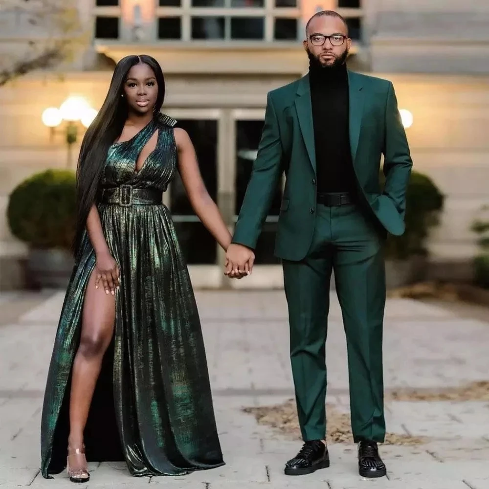 Spring/Autumn Green Men Suits Wedding Tuxedo 2 Pieces Single Breasted Jacket With Pants One Buttons Blazer Custom Made Clothing
Spring/Autumn Green Men Suits Wedding Tuxedo 2 Pieces Single Breasted Jacket With Pants One Buttons Blazer Custom Made Clothing