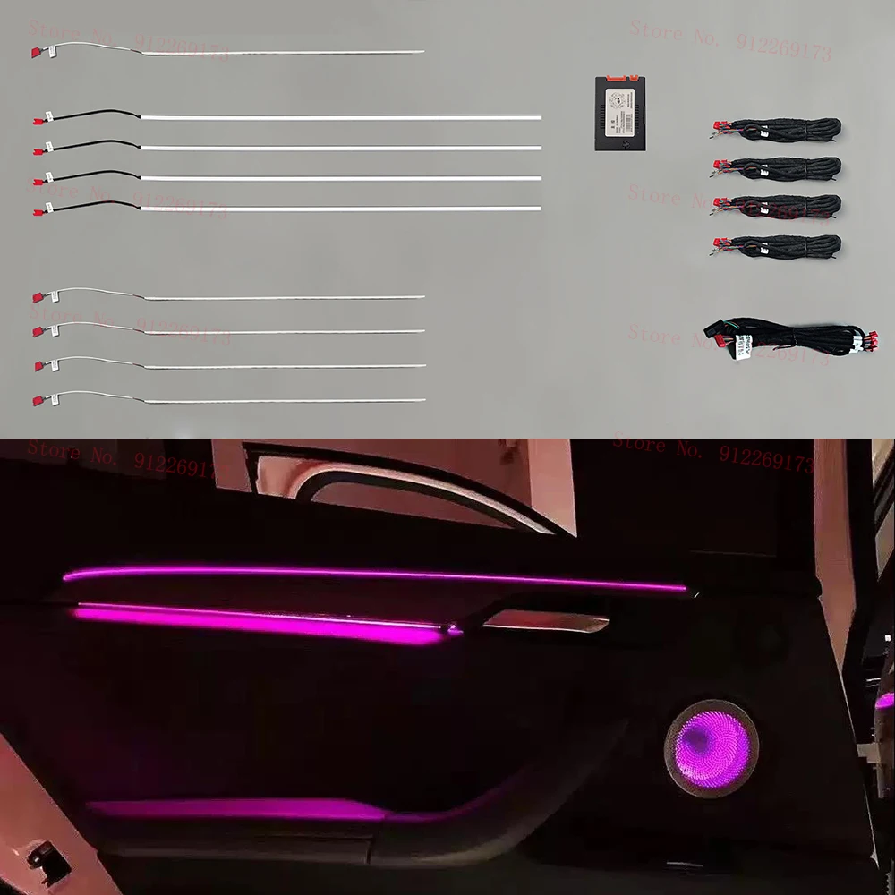 LED 17 Lights For BMW X1 2016-2020 Ambient Light Ultimate Version Door Lights Storage Box Door Contour Lighting Footwell Lamp
LED 17 Lights For BMW X1 2016-2020 Ambient Light Ultimate Version Door Lights Storage Box Door Contour Lighting Footwell Lamp