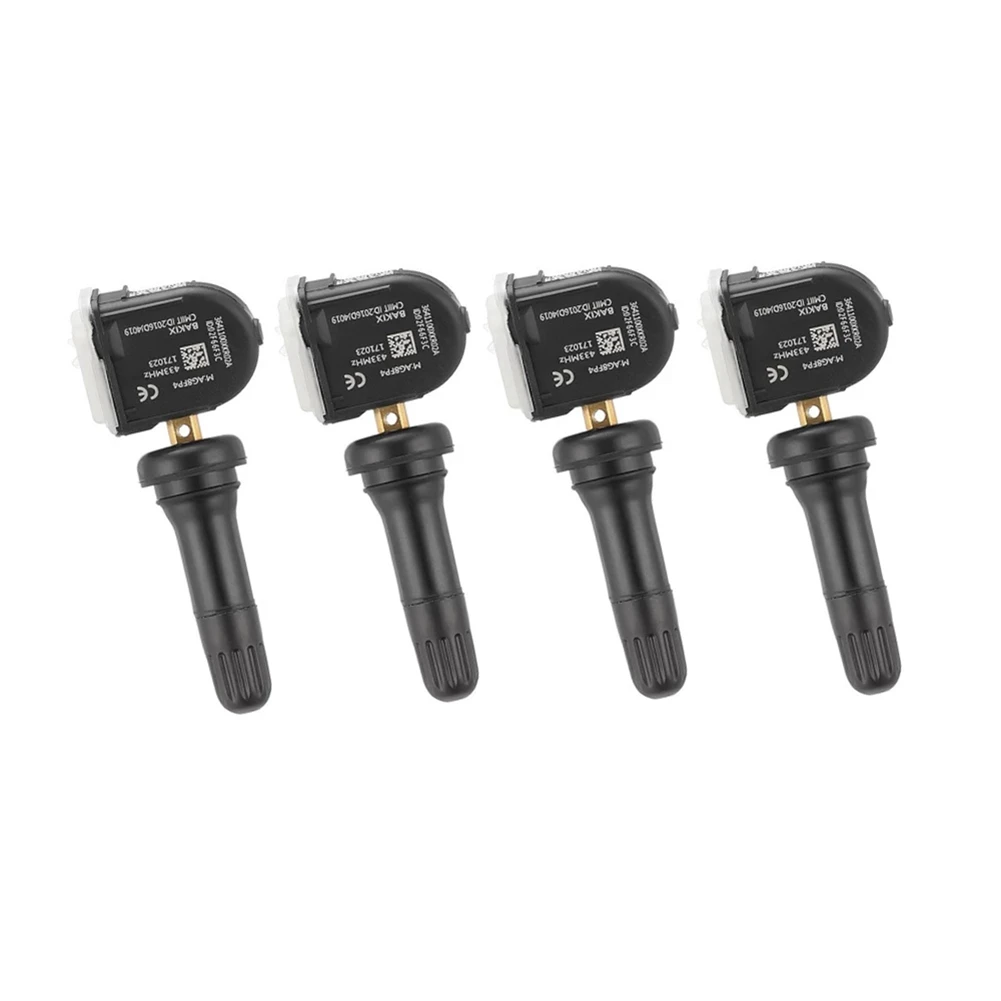 4Pcs 3641100XKR02A 433MHZ TPMS Tire Pressure Sensor for F5 F7 H6 H4 H7L GreatWall P8 VV5 VV6 VV7 2017-2020
4Pcs 3641100XKR02A 433MHZ TPMS Tire Pressure Sensor for F5 F7 H6 H4 H7L GreatWall P8 VV5 VV6 VV7 2017-2020
