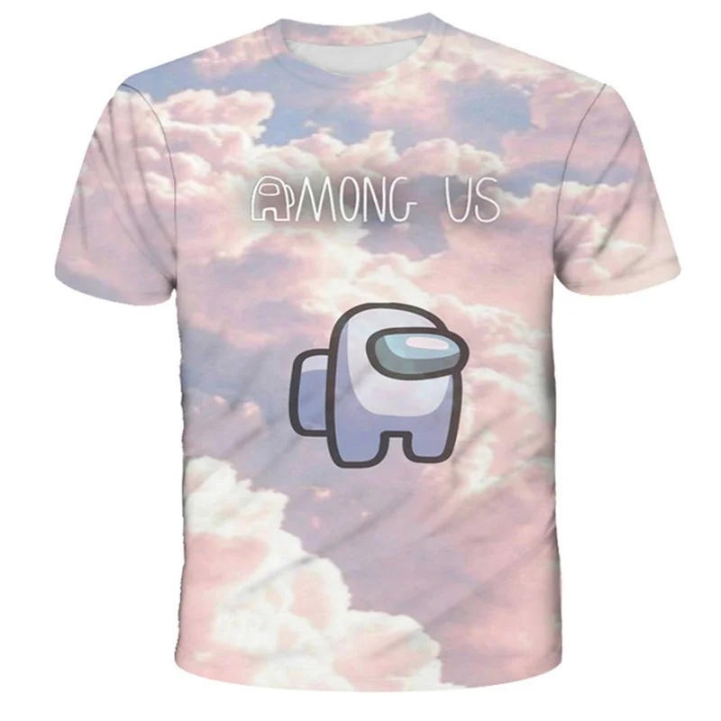 Among US T Shirts Children O-neck Short Sleeve Tops Tees Boys Girls Impostor Game T-Shirts Clothes Kids Fashion Cartoon Tshirts
Among US T Shirts Children O-neck Short Sleeve Tops Tees Boys Girls Impostor Game T-Shirts Clothes Kids Fashion Cartoon Tshirts