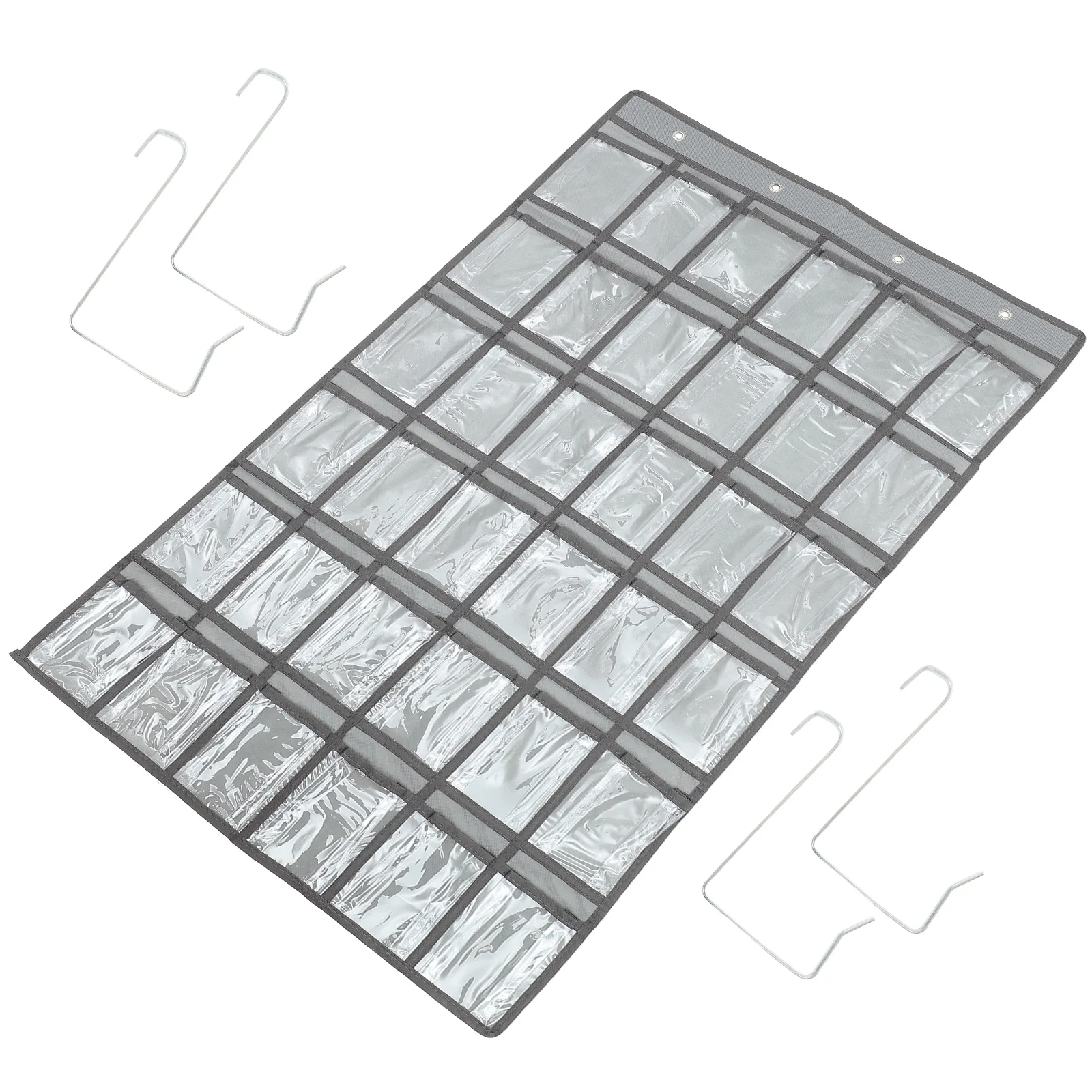 36 Grid Storage Hanging Bag Phone Sunglasses Organizer Mobile Holder Simple Card Pvc Grids Child The Door Jewelry
36 Grid Storage Hanging Bag Phone Sunglasses Organizer Mobile Holder Simple Card Pvc Grids Child The Door Jewelry