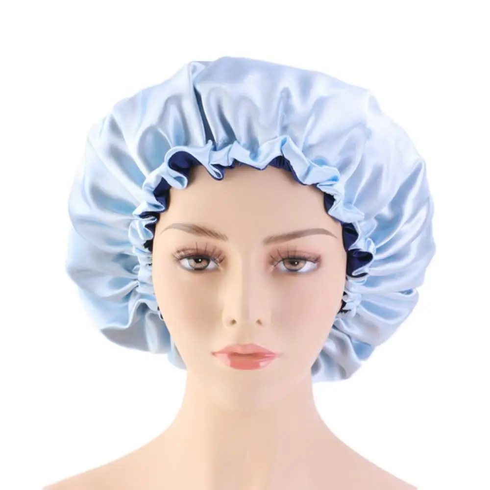 Adjustable Nightcap Double Layer Satin Bonnet Curly Elastic Hair Haircare Women Headwear Night Hat Fashion Styling Accessory
Adjustable Nightcap Double Layer Satin Bonnet Curly Elastic Hair Haircare Women Headwear Night Hat Fashion Styling Accessory