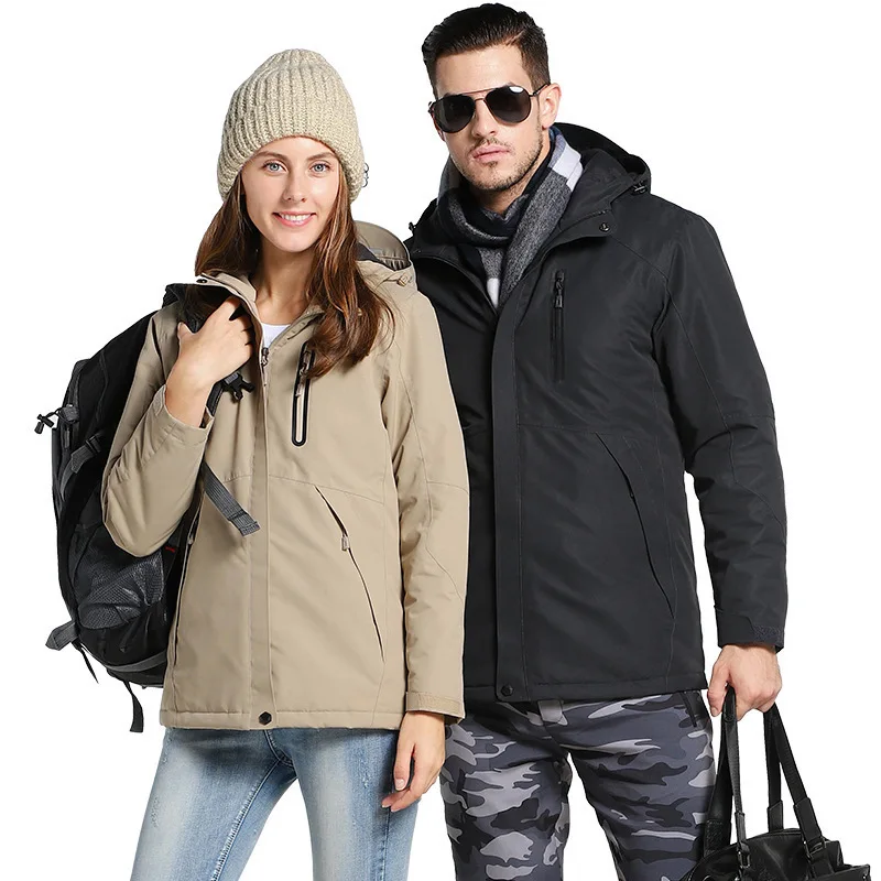Autumn and winter smart heating outdoor storm jacket men's and women's coats mountaineering overalls warm jackets
Autumn and winter smart heating outdoor storm jacket men's and women's coats mountaineering overalls warm jackets