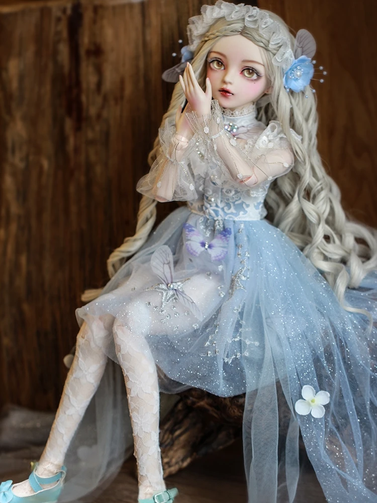 Simulation Kawaii Bjd Jointed Ball 60cm Handpainted Makeup Fullset Lolita/princess Doll with Clothes Fell Set Action Figure Toy
Simulation Kawaii Bjd Jointed Ball 60cm Handpainted Makeup Fullset Lolita/princess Doll with Clothes Fell Set Action Figure Toy