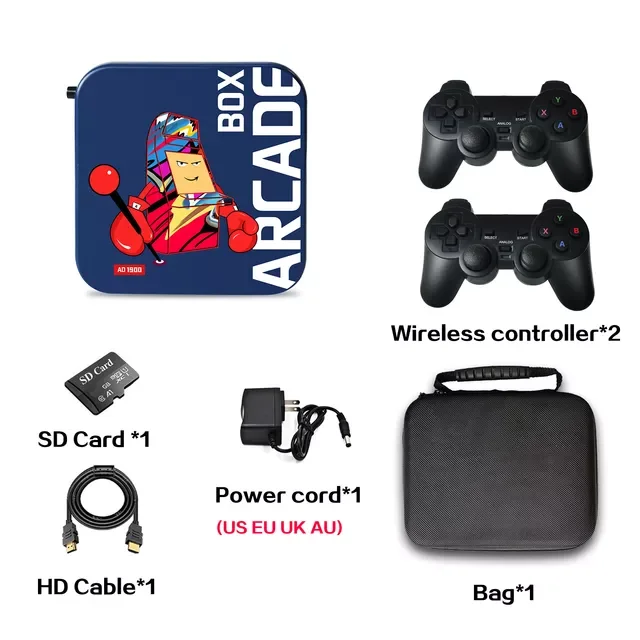 Игровая приставка 2023New Box для PS1/DC/Naomi 64 ГБ, Классическая Ретро консоль 33000 + игр, дисплей 4K HD, монитор проектора по телевизору
Игровая приставка 2023New Box для PS1/DC/Naomi 64 ГБ, Классическая Ретро консоль 33000 + игр, дисплей 4K HD, монитор проектора по телевизору