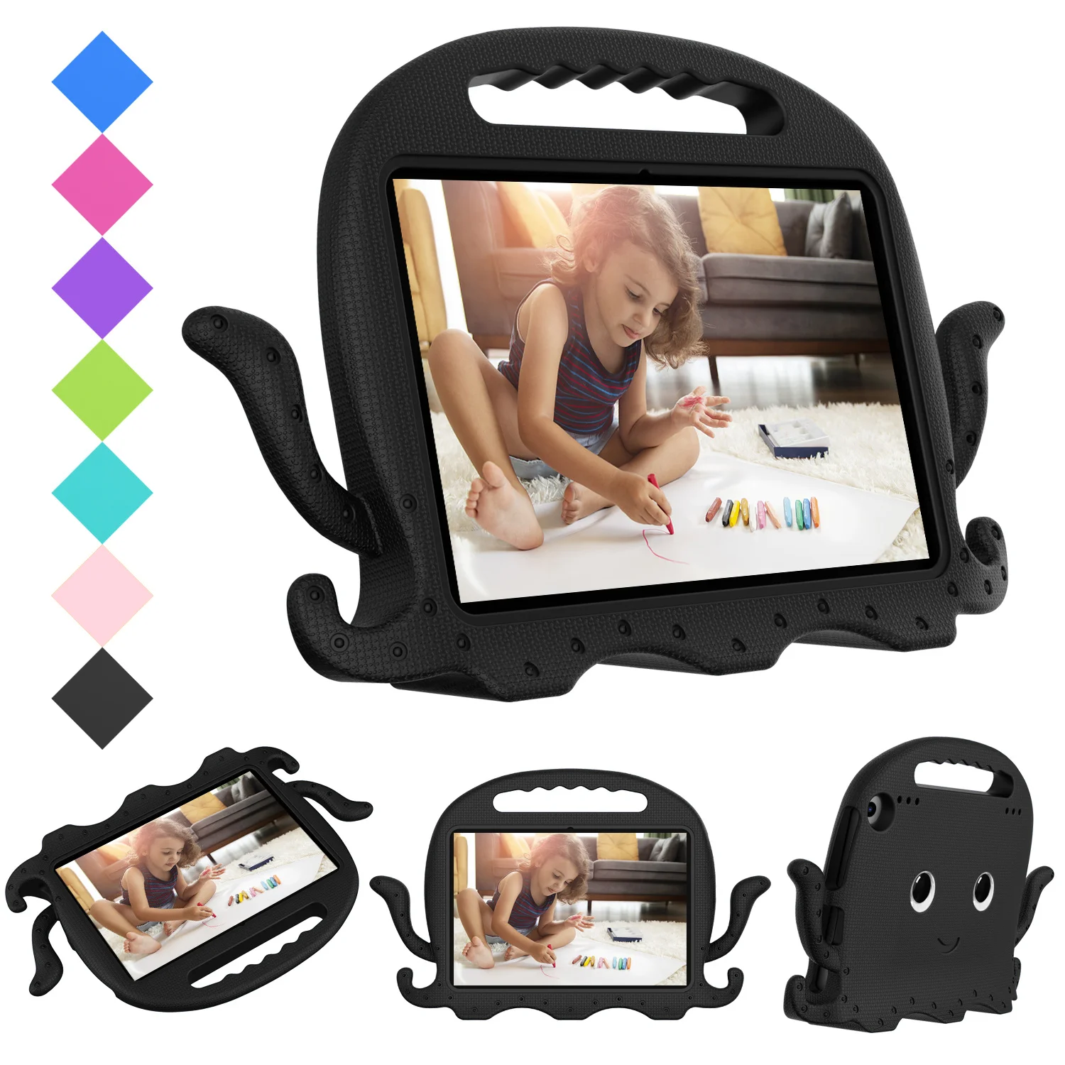 SsHhUu Kids Case For Kindle Fire HD 8 HD 7 2020 2019 2017 2015 Cover EVA Full Body Octopus Cute Tablet Case For Fire 7 HD 8 Plus
SsHhUu Kids Case For Kindle Fire HD 8 HD 7 2020 2019 2017 2015 Cover EVA Full Body Octopus Cute Tablet Case For Fire 7 HD 8 Plus
