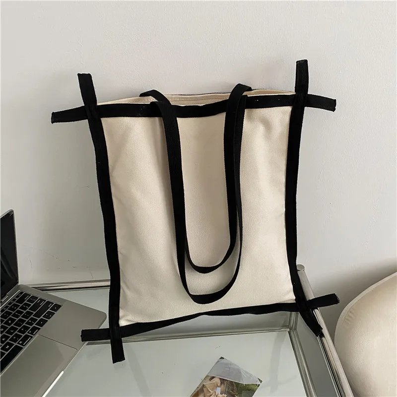 Simple Large Canvas Tote Bag For Women 2022 Fabric Shoulder Bags Big Handbags Shopper
Simple Large Canvas Tote Bag For Women 2022 Fabric Shoulder Bags Big Handbags Shopper