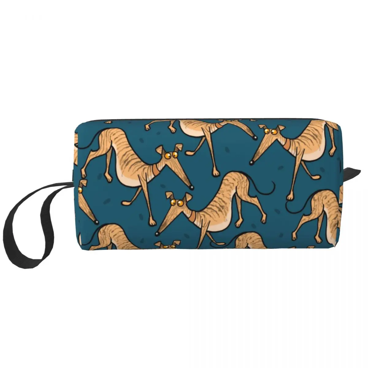 Greyhound Whippet Lurcher Dog Large Makeup Bag Zipper Pouch Travel Cosmetic Bags Storage Bag for Unisex
Greyhound Whippet Lurcher Dog Large Makeup Bag Zipper Pouch Travel Cosmetic Bags Storage Bag for Unisex