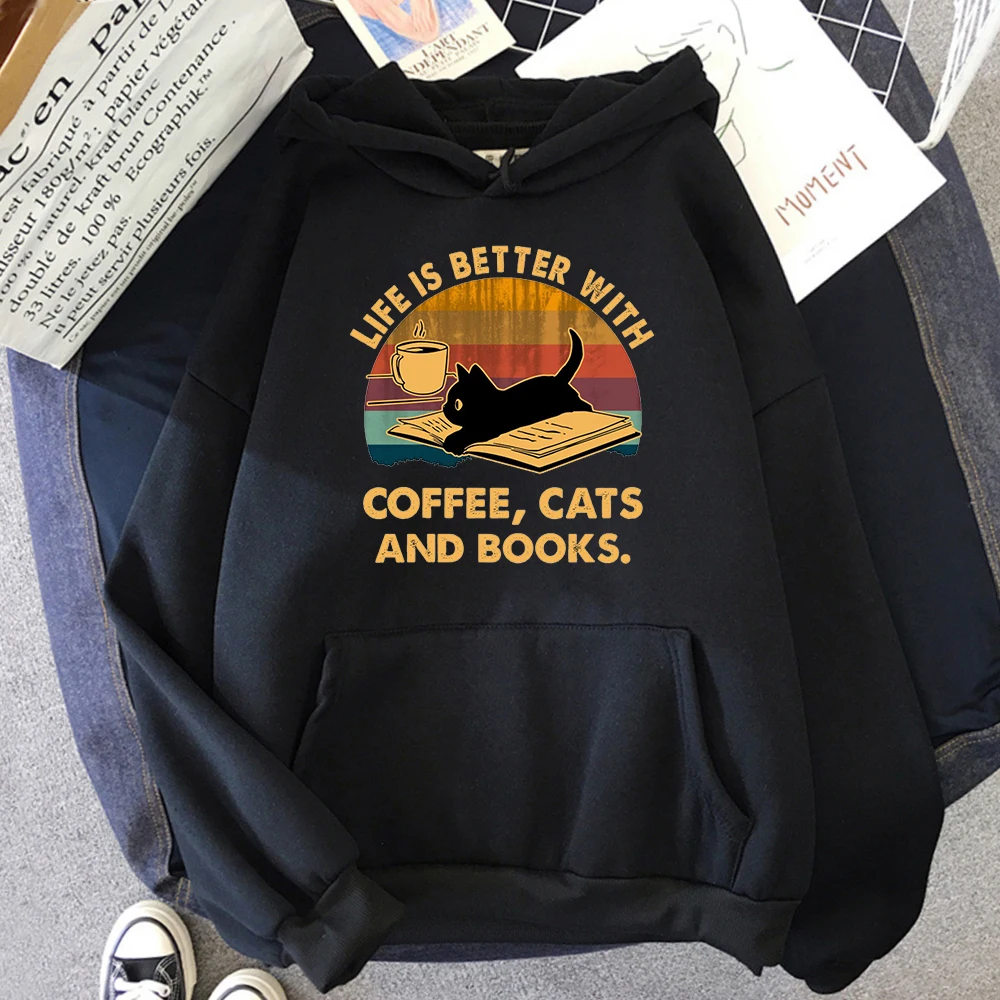 Свитшот мужской флисовый в стиле хип-хоп, с надписью «Life Is Better With Coffee»
Свитшот мужской флисовый в стиле хип-хоп, с надписью «Life Is Better With Coffee»