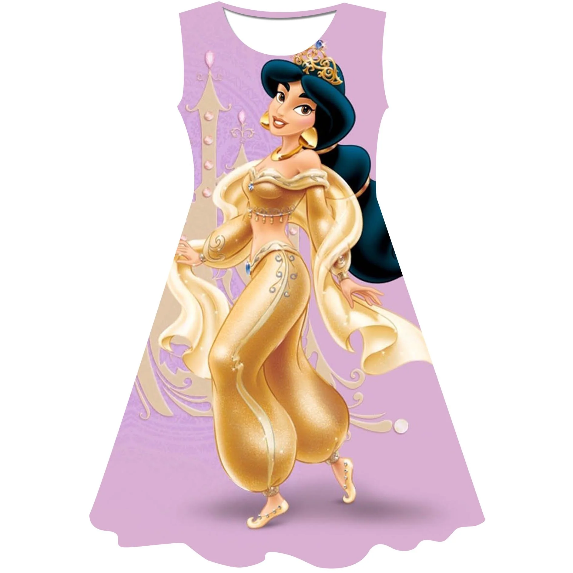 Summer Jasmine Princess Dress For Girls Cosplay Costumes Kids Dress Children Party Birthday Halloween Fancy Gown Vestidos Frocks
Summer Jasmine Princess Dress For Girls Cosplay Costumes Kids Dress Children Party Birthday Halloween Fancy Gown Vestidos Frocks