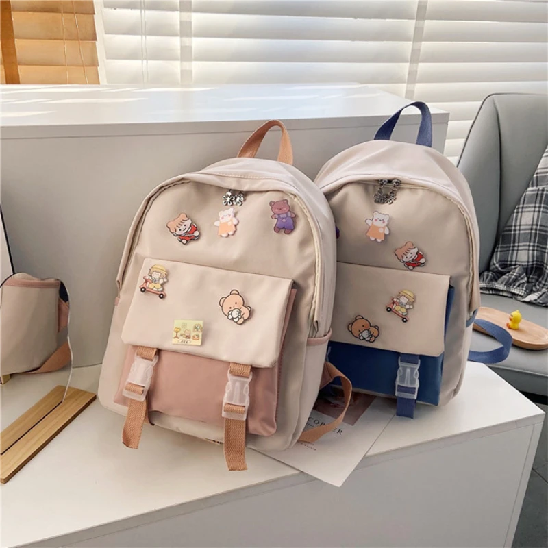 New Waterproof Nylon Women Backpack Female Travel Bag Backpacks Schoolbag for Teenage Girls Solid Color Bookbag Mochila Bookbag
New Waterproof Nylon Women Backpack Female Travel Bag Backpacks Schoolbag for Teenage Girls Solid Color Bookbag Mochila Bookbag