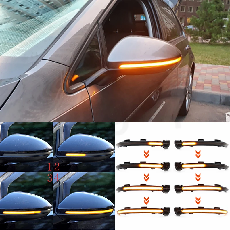 2Pcs For VW Golf 7 MK7 7.5 GTI R Sportsvan Touran L II LED Dynamic Turn Signal Blinker Repeater Side Mirror Indicator Light
2Pcs For VW Golf 7 MK7 7.5 GTI R Sportsvan Touran L II LED Dynamic Turn Signal Blinker Repeater Side Mirror Indicator Light