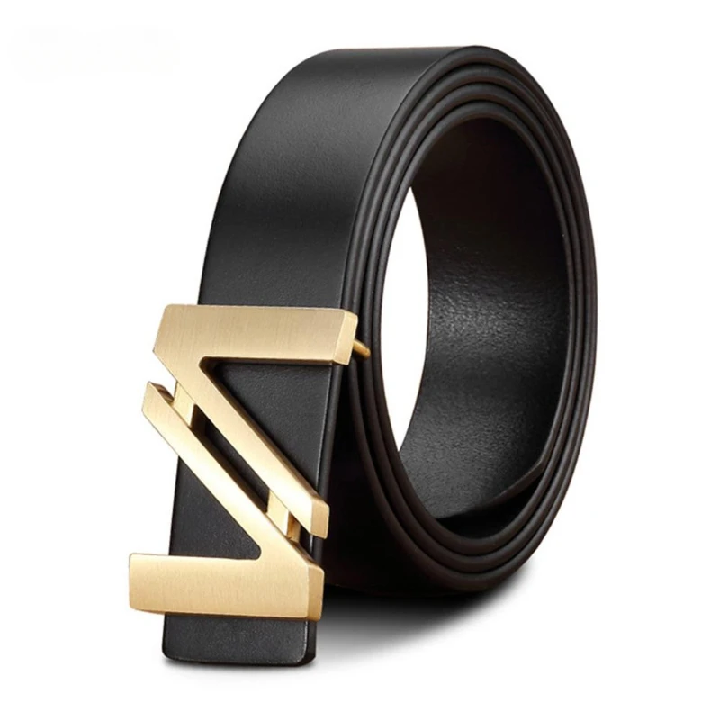 2024 New Design Letter Vintage Luxury Brass Smooth Buckle Metal Belt Solid Cow Genuine Leather Belt for Men Fashion 3.3cm Wide
2024 New Design Letter Vintage Luxury Brass Smooth Buckle Metal Belt Solid Cow Genuine Leather Belt for Men Fashion 3.3cm Wide