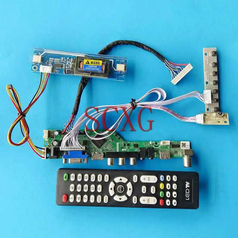 For LTM220MT05 LTN190W1 Laptop Display Panel Controller Board VGA HDMI-Compatible AV USB 1680*1050 2CCFL DIY Kit 22" LVDS 30 Pin
For LTM220MT05 LTN190W1 Laptop Display Panel Controller Board VGA HDMI-Compatible AV USB 1680*1050 2CCFL DIY Kit 22" LVDS 30 Pin