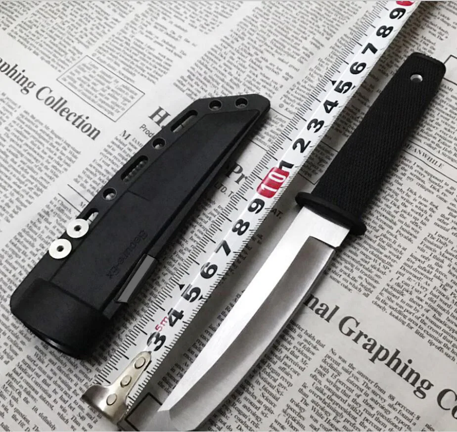 Cold Steel Survival Fixed Tanto Blade Knife Blade with Kydex Sheath Army Tactical Straight Knives Hunting Protable Tool
Cold Steel Survival Fixed Tanto Blade Knife Blade with Kydex Sheath Army Tactical Straight Knives Hunting Protable Tool