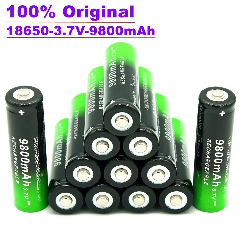 NEW2023 100% New 18650 3.7V 9800mAh Rechargeable Battery For Flashlight Torch headlamp Li-ion Rechargeable Battery drop shipping
NEW2023 100% New 18650 3.7V 9800mAh Rechargeable Battery For Flashlight Torch headlamp Li-ion Rechargeable Battery drop shipping