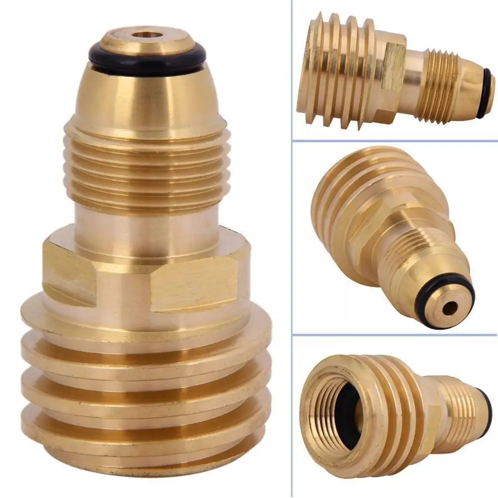 Converts Propane LP Tank Garden Water Connect POL Service 1) Adapter Pure Brass to (Type Outlet Valve QCC C4W4
Converts Propane LP Tank Garden Water Connect POL Service 1) Adapter Pure Brass to (Type Outlet Valve QCC C4W4