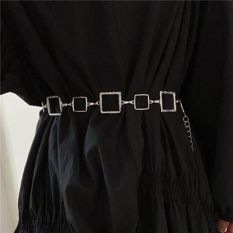 Nuleez Metal Chains Belts Female Silver Color Fashion Decoration For Dress Or Sweater Necklace Muti-use Accessories
Nuleez Metal Chains Belts Female Silver Color Fashion Decoration For Dress Or Sweater Necklace Muti-use Accessories