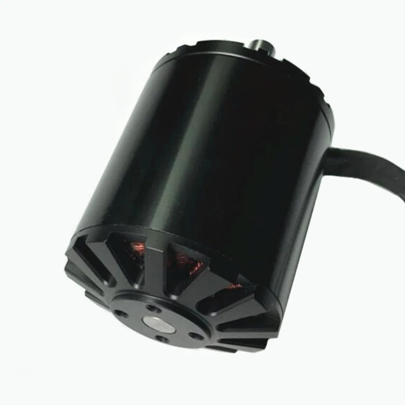 Powerful Brushless DC Motor 14S 63100 130KV 4500w for Belt Drive Electric Skateboard
Powerful Brushless DC Motor 14S 63100 130KV 4500w for Belt Drive Electric Skateboard