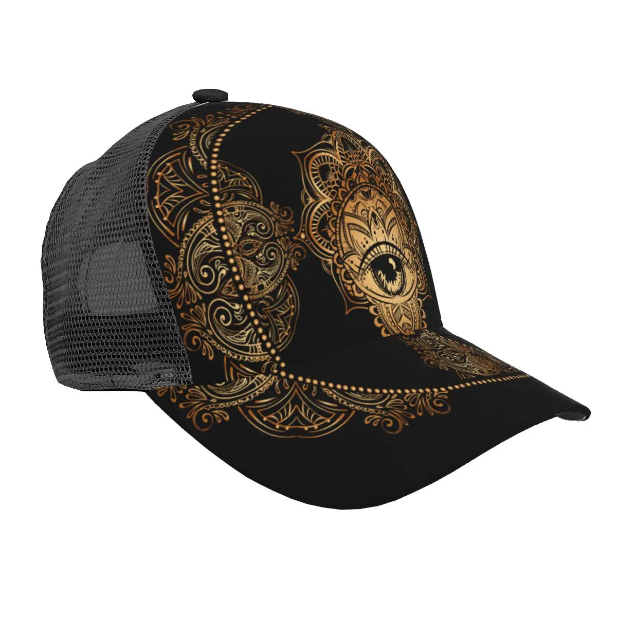 Summer Quick Drying Baseball Cap Men Women Boho Chic Golden Moon Sun Mandala Astrology Alchemy Casual Mesh Breathable Snapback
Summer Quick Drying Baseball Cap Men Women Boho Chic Golden Moon Sun Mandala Astrology Alchemy Casual Mesh Breathable Snapback