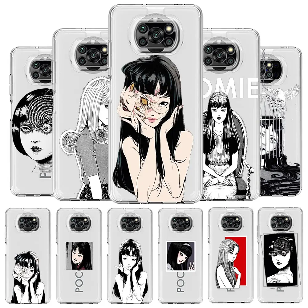 Junji Ito Terror Horror Tomie Phone Case For Xiaomi Mi 12T 10 12 Lite 11 Ultra 11X 11T Pro 11i Poco X4 X3 NFC F3 F4 M3 M4 Cover
Junji Ito Terror Horror Tomie Phone Case For Xiaomi Mi 12T 10 12 Lite 11 Ultra 11X 11T Pro 11i Poco X4 X3 NFC F3 F4 M3 M4 Cover