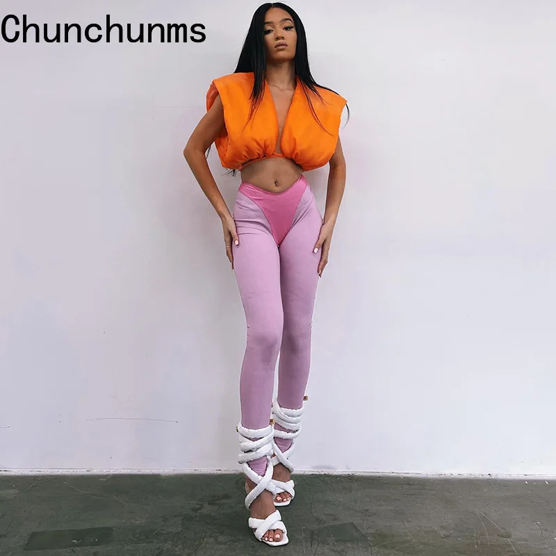 2022 Summer Sexy Stitching High Waist Tight Pants Women Stretch Butt-lift Underwear Leggings For Women Sport Fitness Clothing
2022 Summer Sexy Stitching High Waist Tight Pants Women Stretch Butt-lift Underwear Leggings For Women Sport Fitness Clothing