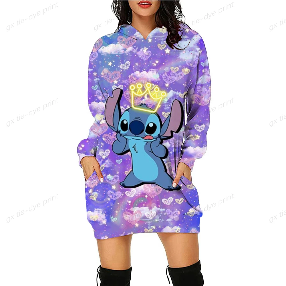 Korean Pop Loose Tops Female Casual Sweatshirt Autumn Long Hoodie Girls Hoodie Streetwear Disney Stitch Print Kawaii Jumpers
Korean Pop Loose Tops Female Casual Sweatshirt Autumn Long Hoodie Girls Hoodie Streetwear Disney Stitch Print Kawaii Jumpers