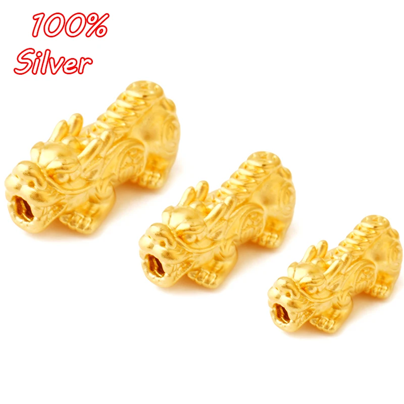 S925 Sterling Silver Color Jewelry Making Bracelet Necklace Accessories 3D Silver Plated Gold Mythical Wild Animal
S925 Sterling Silver Color Jewelry Making Bracelet Necklace Accessories 3D Silver Plated Gold Mythical Wild Animal
