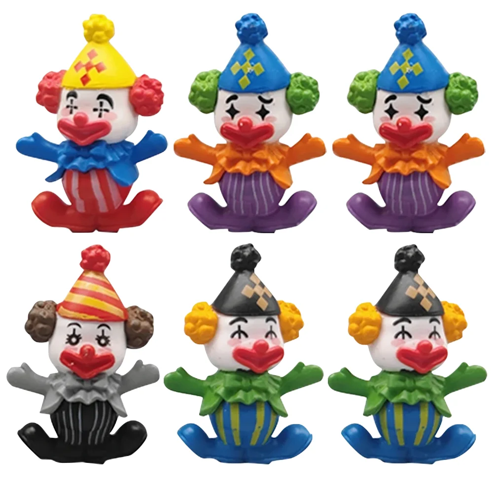 6 Pcs Statuette Cake Containers Garden Clown Flowerpot Landscape Decor Pvc Desktop Ornaments Child Small Adorable
6 Pcs Statuette Cake Containers Garden Clown Flowerpot Landscape Decor Pvc Desktop Ornaments Child Small Adorable
