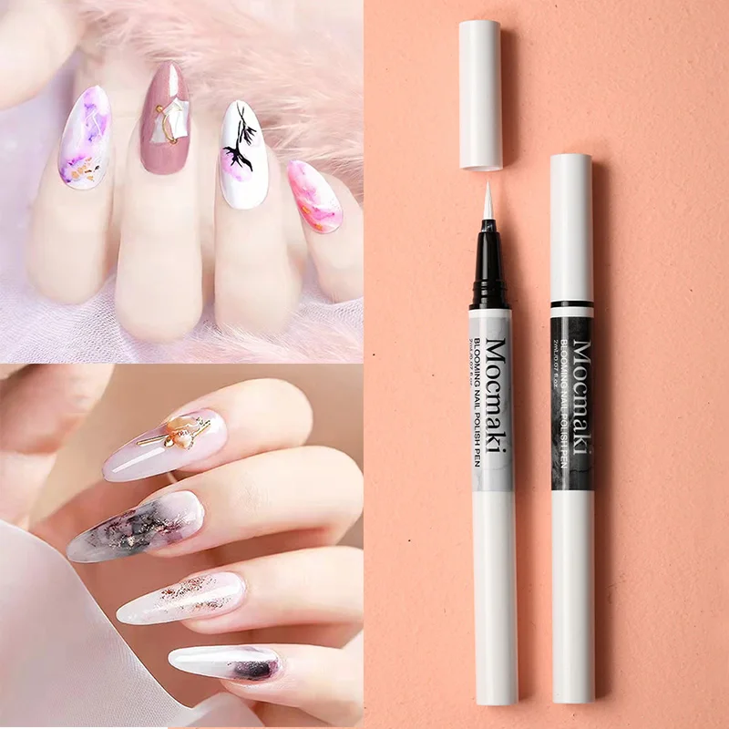 Abstract Painting Marbling Blooming Nail Pen Smudge Nail Blossom Gel Ink Drawing Pen Manicure Nail Art Watercolor Accessories
Abstract Painting Marbling Blooming Nail Pen Smudge Nail Blossom Gel Ink Drawing Pen Manicure Nail Art Watercolor Accessories