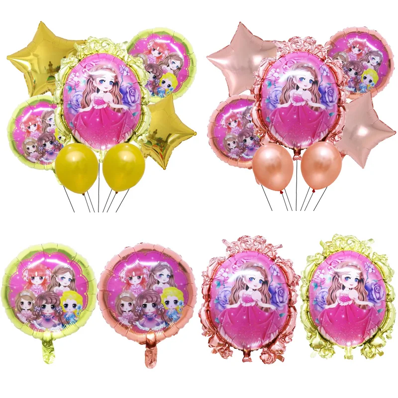 Cartoon Cute Princess Balloons Magic Mirror Rose Princess Baby Girls Gift Birthday Party Decoration supplies Baby Shower Globos
Cartoon Cute Princess Balloons Magic Mirror Rose Princess Baby Girls Gift Birthday Party Decoration supplies Baby Shower Globos
