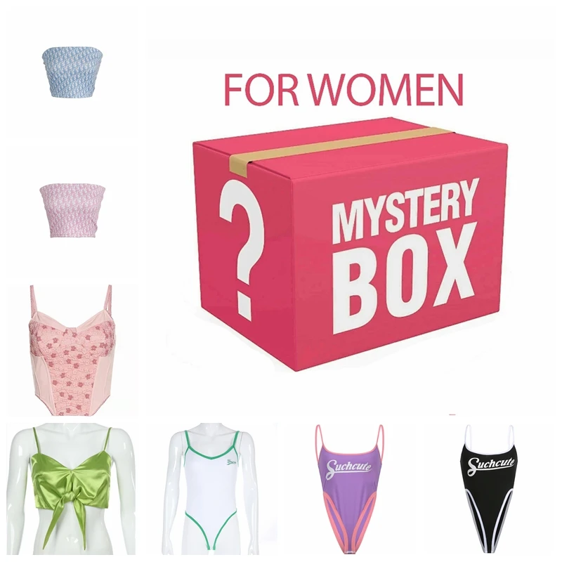 Women'S Crop Top Sexy Backless Sleeveless Tank Top 2022 Summer Fashion Female Clothing Camis Y2K Mystery Gift Box 
Women'S Crop Top Sexy Backless Sleeveless Tank Top 2022 Summer Fashion Female Clothing Camis Y2K Mystery Gift Box
