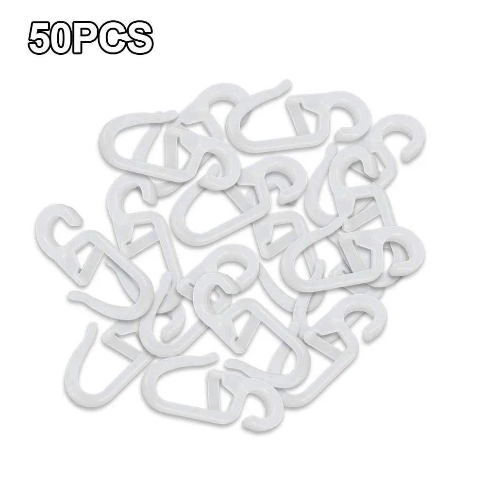 50pcs Curtain Hanging Hooks Plastic Folding Hook Universal Curtain Roll Curtain Roller Blind Sliding Curtain Hooks For Car Home
50pcs Curtain Hanging Hooks Plastic Folding Hook Universal Curtain Roll Curtain Roller Blind Sliding Curtain Hooks For Car Home